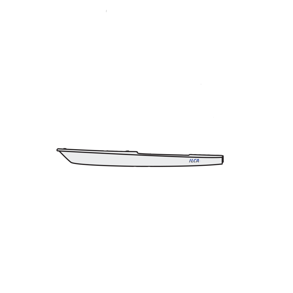 ILCA Hull With Fittings