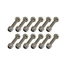 Optimist Bolts and Self-locking Nuts (Set of 12)