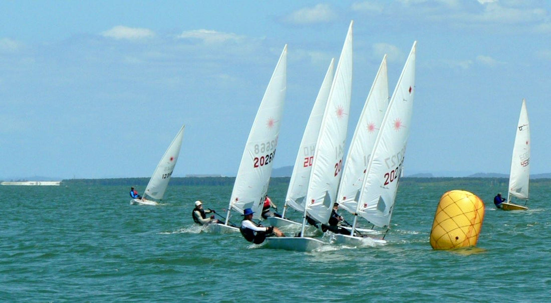 Lasers Sailing in Brisbane