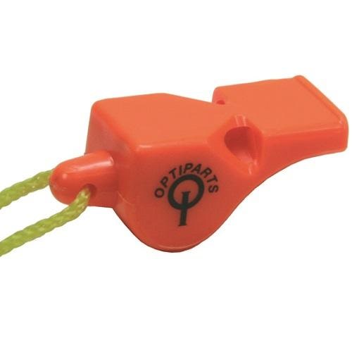 Optiparts Plastic Whistle with Lanyard