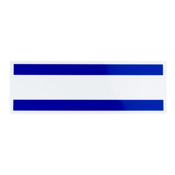 Opti Measure Band Sticker - Blue